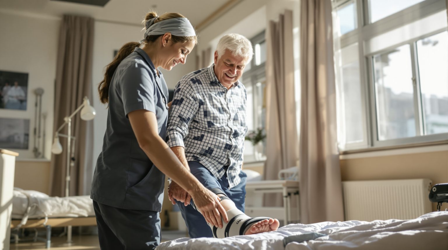 Arthrodèse cheville : témoignages, rééducation et délais de reprise