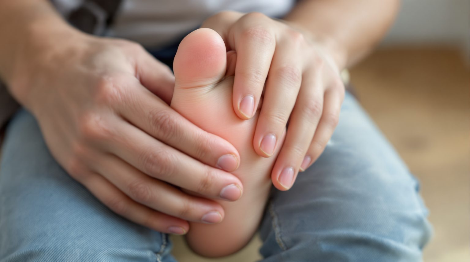 Douleur sur le dessus du pied : solutions rapides