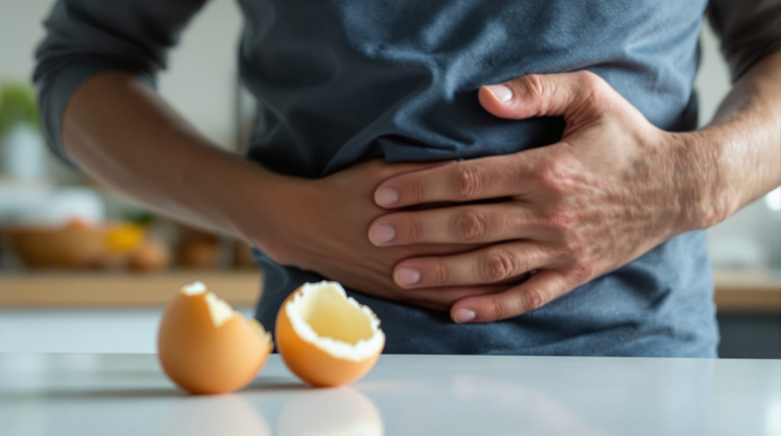 Oeuf pourri mangé : premiers gestes à faire et quand consulter